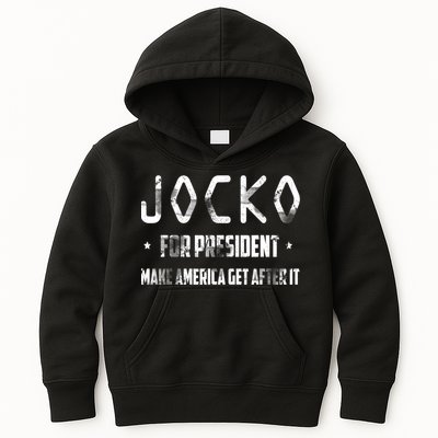 Jocko For President Make America Get After It Black Kids Hoodie