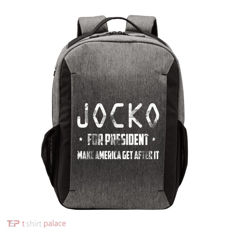 Jocko For President Make America Get After It Black Vector Backpack