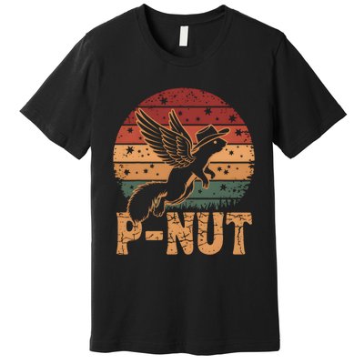 Justice For Peanut P’Nut Pnut Squirrel Lover Premium T-Shirt