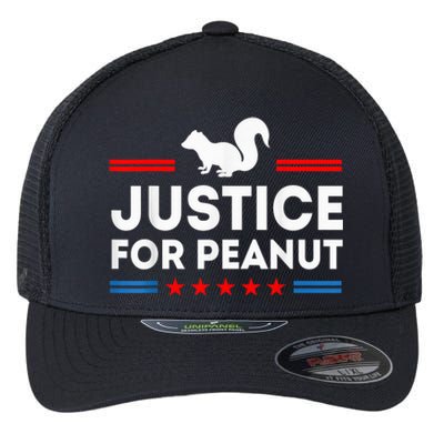 Justice For Peanut The Squirrel 2024 Flexfit Unipanel Trucker Cap