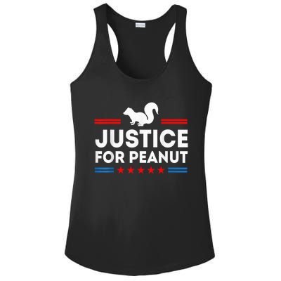 Justice For Peanut The Squirrel 2024 Ladies PosiCharge Competitor Racerback Tank