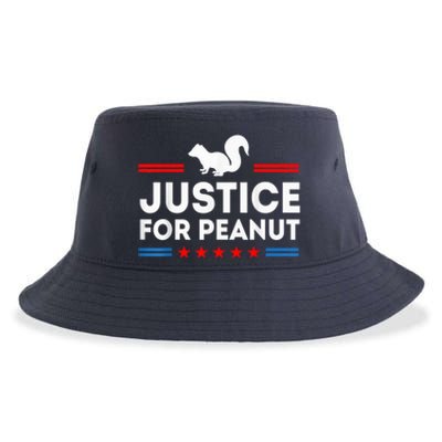 Justice For Peanut The Squirrel 2024 Sustainable Bucket Hat