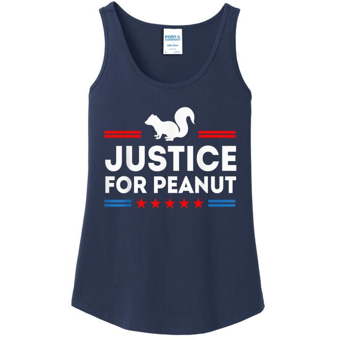 Justice For Peanut The Squirrel 2024 Ladies Essential Tank