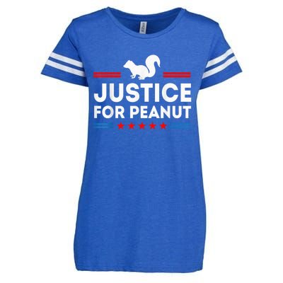 Justice For Peanut The Squirrel 2024 Enza Ladies Jersey Football T-Shirt