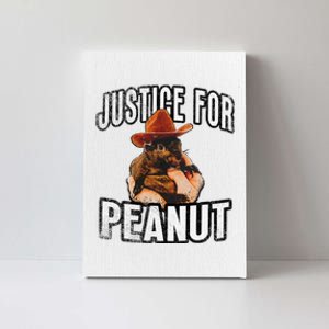 Justice For Peanut The Squirrel Peanut Squirrel Canvas