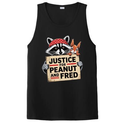 Justice For Peanut The Squirrel And Fred The Raccon PosiCharge Competitor Tank