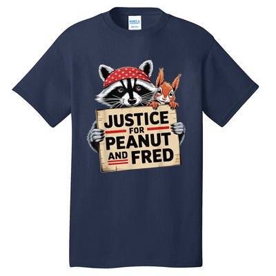 Justice For Peanut The Squirrel And Fred The Raccon Tall T-Shirt