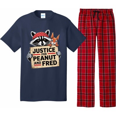 Justice For Peanut The Squirrel And Fred The Raccon Pajama Set