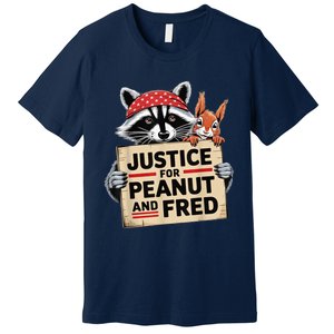 Justice For Peanut The Squirrel And Fred The Raccon Premium T-Shirt