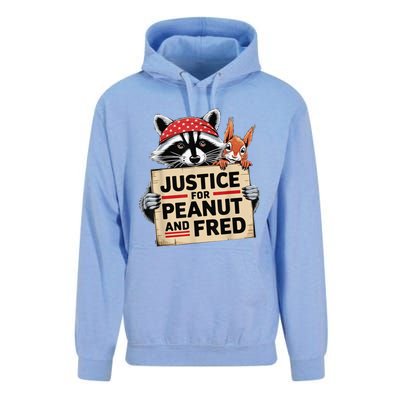 Justice For Peanut The Squirrel And Fred The Raccon Unisex Surf Hoodie