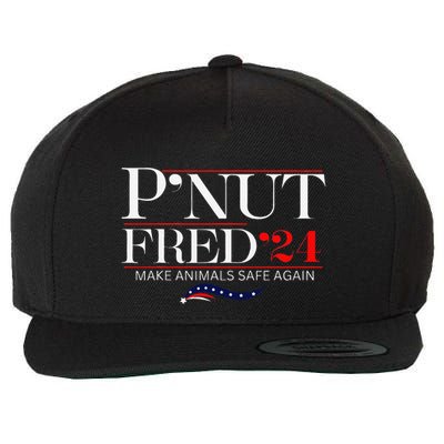 Justice For Peanut The Squirrel And Fred The Raccon Wool Snapback Cap