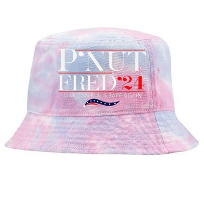 Justice For Peanut The Squirrel And Fred The Raccon Tie-Dyed Bucket Hat