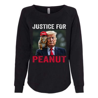 Justice For Peanut The Squirrel 2024 Womens California Wash Sweatshirt