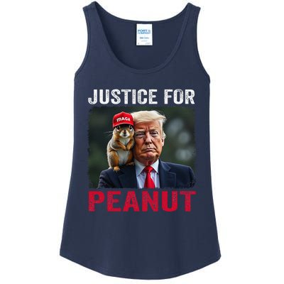 Justice For Peanut The Squirrel 2024 Ladies Essential Tank