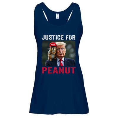 Justice For Peanut The Squirrel 2024 Ladies Essential Flowy Tank