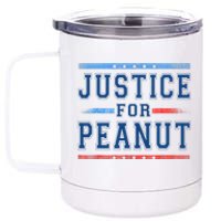 Justice For Peanut 12 oz Stainless Steel Tumbler Cup