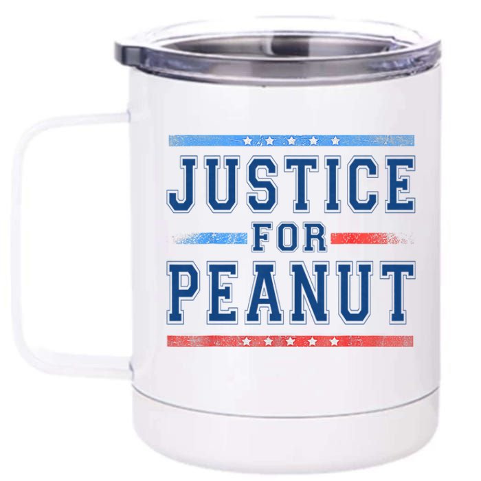 Justice For Peanut 12 oz Stainless Steel Tumbler Cup