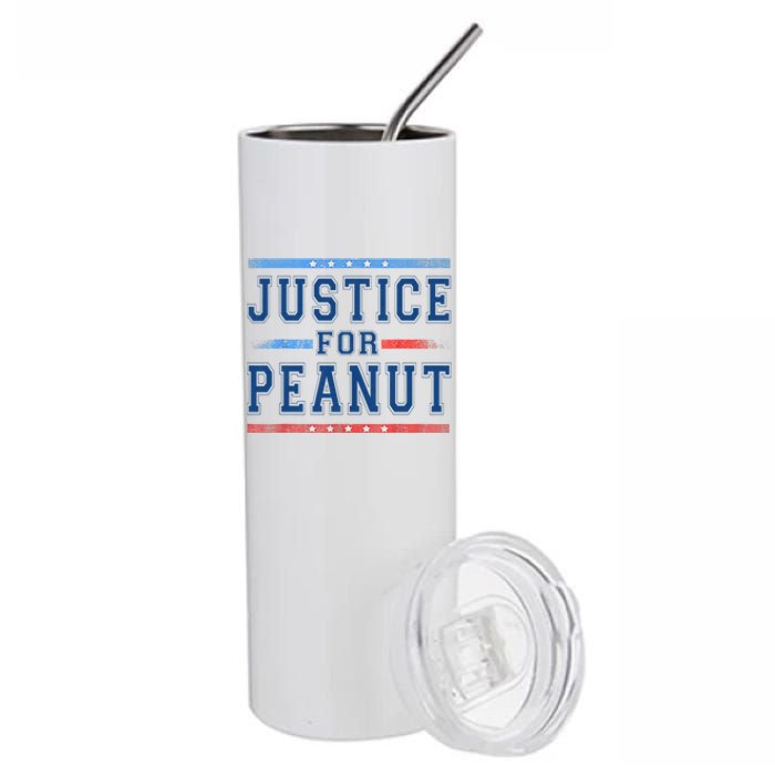 Justice For Peanut Stainless Steel Tumbler