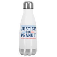 Justice For Peanut Stainless Steel Insulated Water Bottle