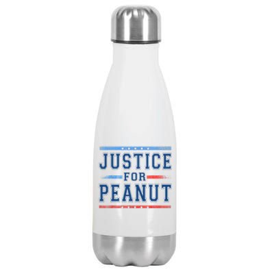 Justice For Peanut Stainless Steel Insulated Water Bottle