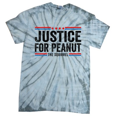 Justice For Peanut The Squirrel Peanut Squirrel Tie-Dye T-Shirt