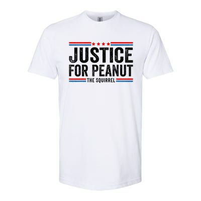 Justice For Peanut The Squirrel Peanut Squirrel Softstyle CVC T-Shirt