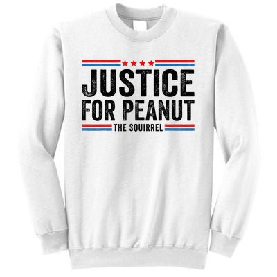 Justice For Peanut The Squirrel Peanut Squirrel Sweatshirt