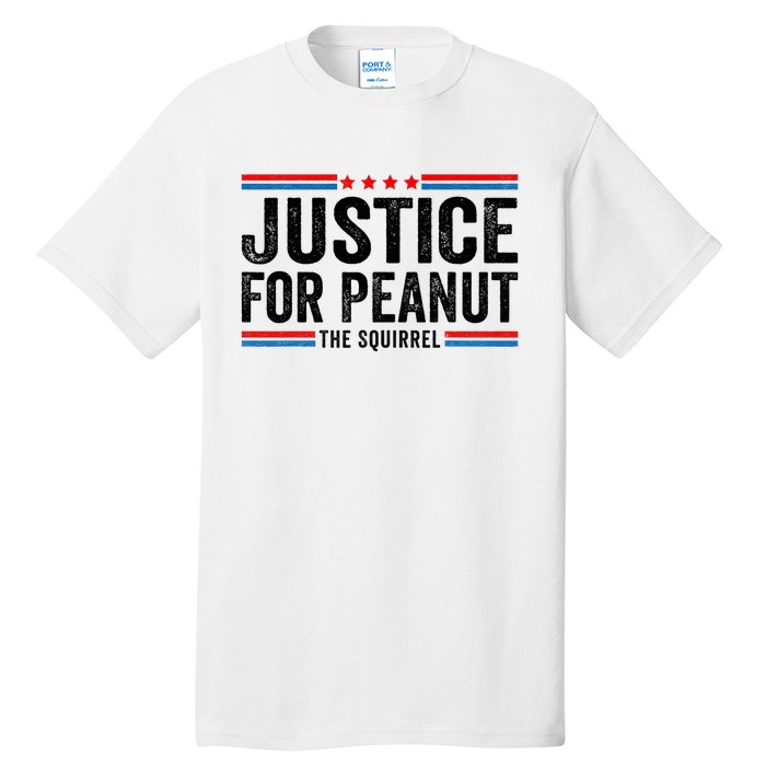 Justice For Peanut The Squirrel Peanut Squirrel Tall T-Shirt