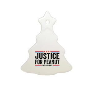 Justice For Peanut The Squirrel Peanut Squirrel Ceramic Tree Ornament