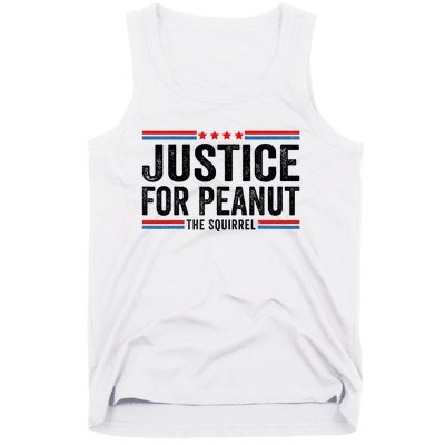 Justice For Peanut The Squirrel Peanut Squirrel Tank Top