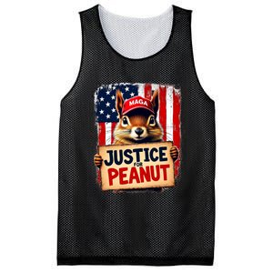 Justice For Peanut The Squirrel Peanut Squirrel Maga Mesh Reversible Basketball Jersey Tank