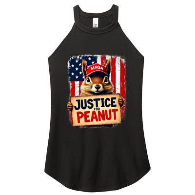 Justice For Peanut The Squirrel Peanut Squirrel Maga Women's Perfect Tri Rocker Tank