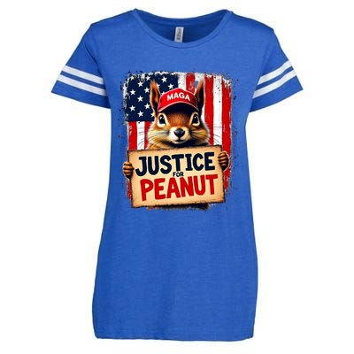 Justice For Peanut The Squirrel Peanut Squirrel Maga Enza Ladies Jersey Football T-Shirt