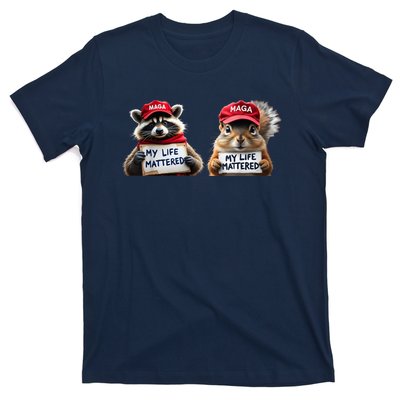 Justice For Peanut The Squirrel And Fred The Raccoon T-Shirt