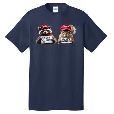 Justice For Peanut The Squirrel And Fred The Raccoon Tall T-Shirt