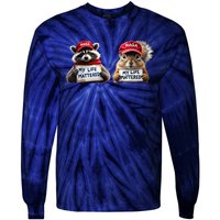 Justice For Peanut The Squirrel And Fred The Raccoon Tie-Dye Long Sleeve Shirt