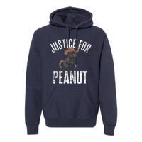 Justice For Peanut The Squirrel Premium Hoodie