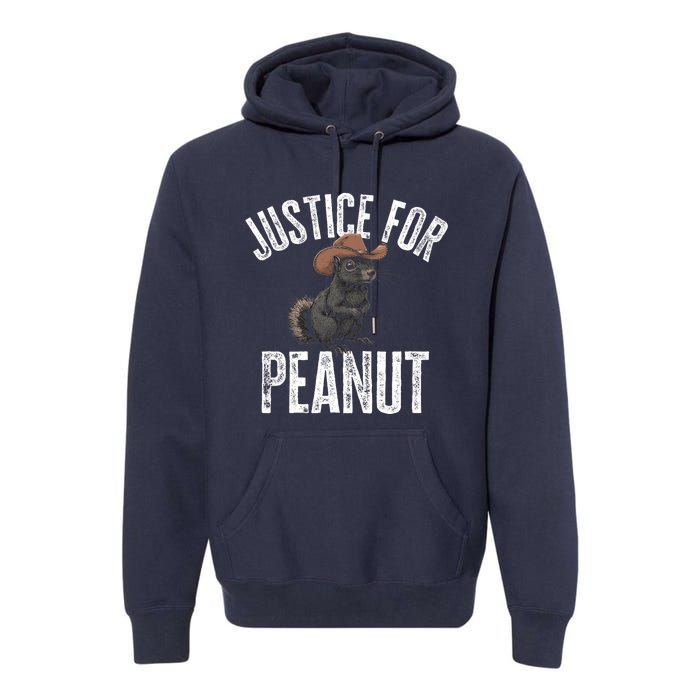 Justice For Peanut The Squirrel Premium Hoodie