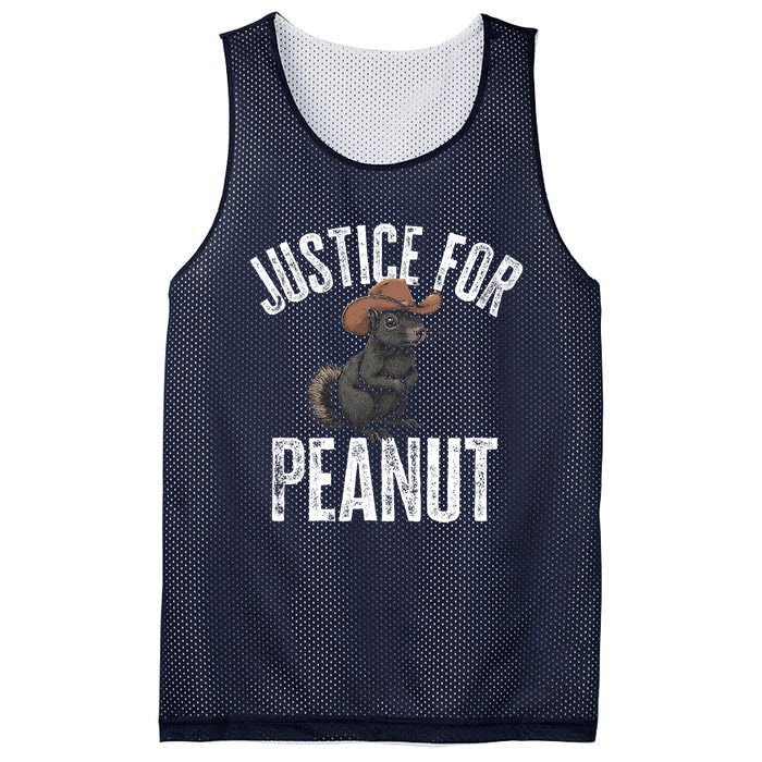 Justice For Peanut The Squirrel Mesh Reversible Basketball Jersey Tank