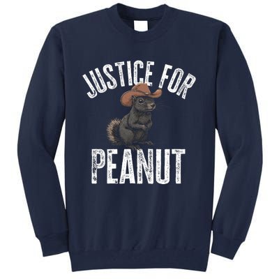 Justice For Peanut The Squirrel Tall Sweatshirt