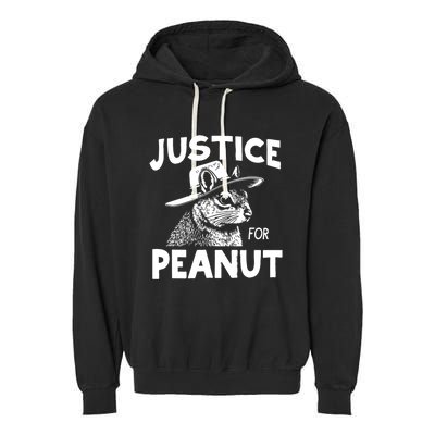 Justice For Peanut Garment-Dyed Fleece Hoodie