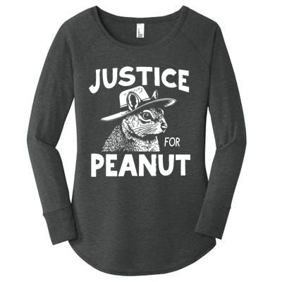 Justice For Peanut Women's Perfect Tri Tunic Long Sleeve Shirt