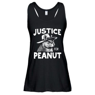 Justice For Peanut Ladies Essential Flowy Tank