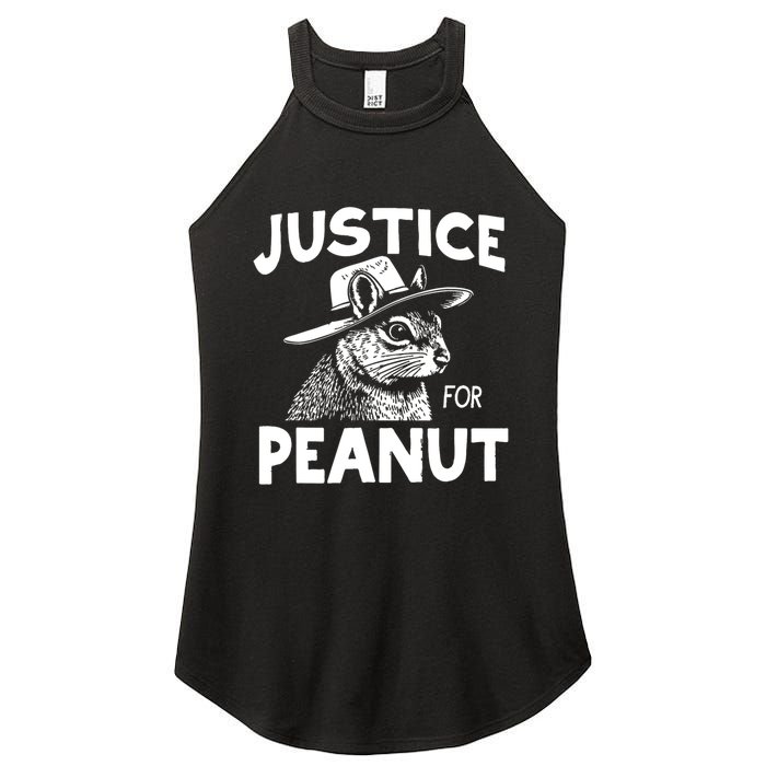 Justice For Peanut Women's Perfect Tri Rocker Tank