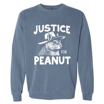 Justice For Peanut Garment-Dyed Sweatshirt