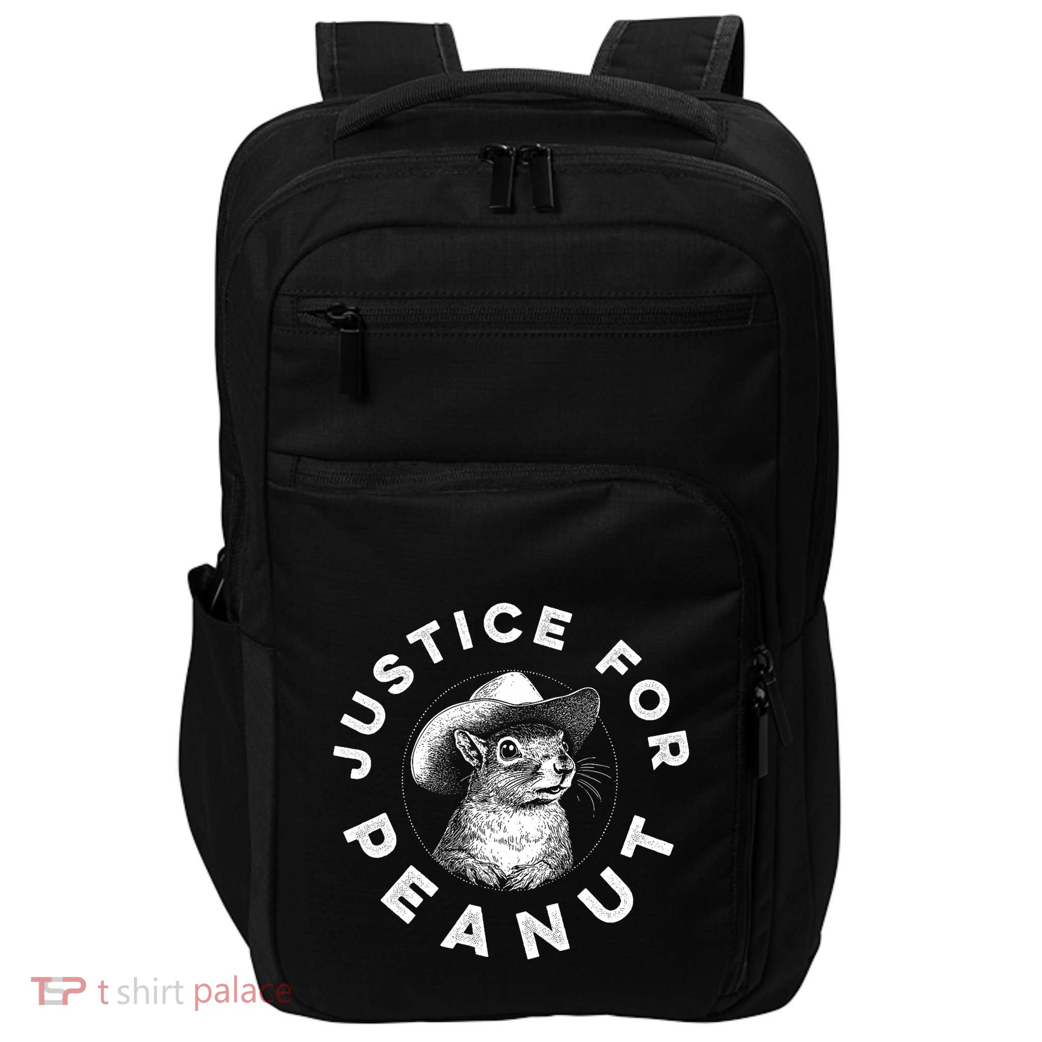 Justice For Peanut The Squirrel Peanut Squirrel Lovers Impact Tech Backpack