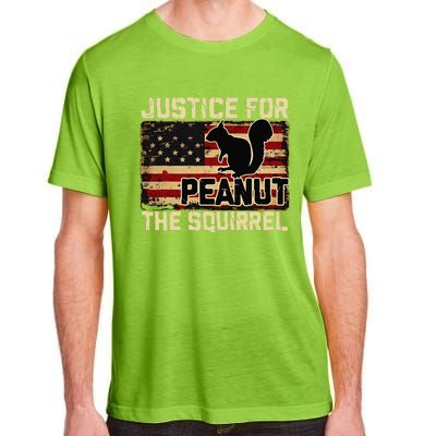 Justice For Peanut The Squirrel Peanut Squirrel Wanted Adult ChromaSoft Performance T-Shirt