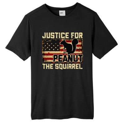 Justice For Peanut The Squirrel Peanut Squirrel Wanted Tall Fusion ChromaSoft Performance T-Shirt