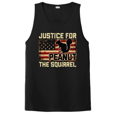 Justice For Peanut The Squirrel Peanut Squirrel Wanted PosiCharge Competitor Tank