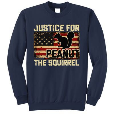 Justice For Peanut The Squirrel Peanut Squirrel Wanted Sweatshirt